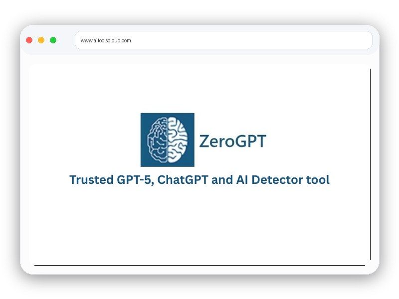 ZeroGPT - Featured image